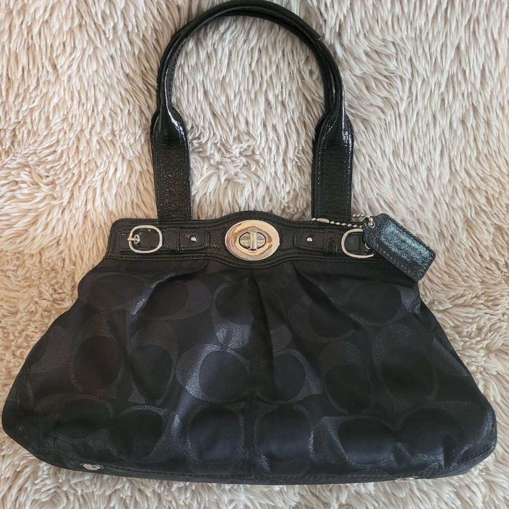 Coach Black Hand Bag